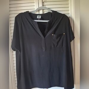 Anne Klein Black Blouse